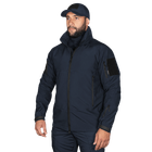Куртка тактическая демисезонная мужская для силовых структур Phantom System Темно-синяя (7292), L - изображение 2