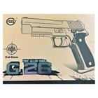 Детский страйкбольный пистолет Sig Sauer 226 металлический Galaxy G26 6мм калибр - изображение 5
