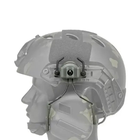 Крепление для активных наушников адаптер на шлем 19-21 мм Olive ТР - изображение 2