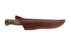 Туристический нож B1 SSH, нержавеющая сталь, ручка орех, чехол кожа, лезвие 110мм BPS KNIVES - изображение 6