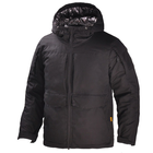 Тактична зимова водонепроникна куртка чорна L - зображення 3