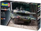 Prefabrykowany model repliki Revell Tank Leopard 2 A6/A6NL 222 szt (4009803032818) - obraz 2