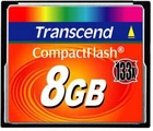 Карта пам'яті Transcend CompactFlash 133 8 GB (TS8GCF133) - зображення 1