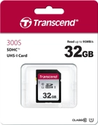 Карта пам'яті Transcend 300S SDHC 32GB Class 10 UHS-I U1 (TS32GSDC300S) - зображення 2