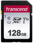 Карта пам'яті Transcend 300S SD 128GB Class 10 UHS-I U1 V10 (TS128GSDC300S) - зображення 1