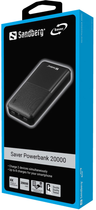 УМБ Sandberg Saver 20000 mAh Black (5705730320422) - зображення 2