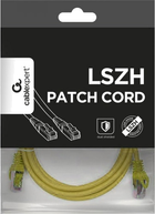 Патч корд Cablexpert CAT6 S/FTP 5 м Жовтий (PP6A-LSZHCU-Y-5M) - зображення 4