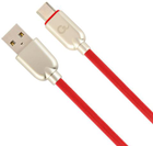 Kabel Cablexpert USB - USB Type-C 2 m Czerwony (CC-USB2R-AMCM-2M-R) - obraz 1