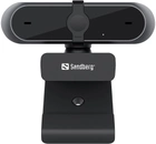 Kamera internetowa Sandberg Webcam Pro Autofocus Stereo Mic Czarna (5705730133954) - obraz 1