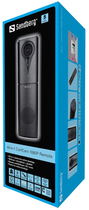 Веб-камера Sandberg All-in-1 ConfCam 1080P Remote Black (5705730134234) - зображення 6