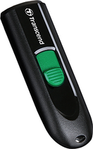 Флеш пам'ять USB Transcend JetFlash 790C 64Gb USB Type-C Black/Green (TS64GJF790C) - зображення 3