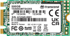 Dysk SSD Transcend 425S 500GB M.2 2242 SATAIII 3D NAND TLC (TS500GMTS425S) - obraz 1