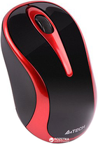 Миша A4Tech G3-280N Wireless Black/Red (4711421874212) - зображення 2