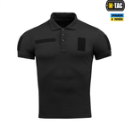Поло Тактичне M-Tac Polyester Black Size XS - зображення 3