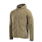 Куртка флісова M-Tac Lite Microfleece Hoodie Dark Olive Size XXL - зображення 1