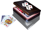 Drewniana karciarka z kartami Piatnik Lux 1 talia x 55 kart (9001890294785) - obraz 1