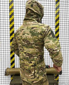 Військова Демісезонна Водонепроникна Дихаюча Тепла Тактична Фліска-Куртка Softshell M Мультикам - зображення 5