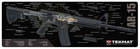 Килимок для розбирання та чищення AR-15 Tekmat Cut Away (31х91 см) - зображення 1