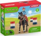 Zestaw figurek Schleich Farm World Kowbojka i Wyścig wokół Beczek (4059433473734) - obraz 7