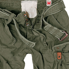 Тактичні штани Surplus Raw Vintage Premium Vintage Trousers 05-3597-01 L Olive (4250403102467) - зображення 7