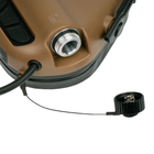 Активная гарнитура Earmor M32H Mark 3 MilPro с адаптерами на рельсы шлема 2000000142920 - изображение 5