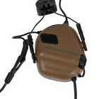 Активная гарнитура Earmor M32H Mod 3 с адаптером на рельсы шлема 2000000142845 - изображение 5