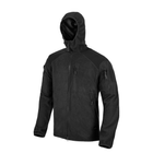 Флісова куртка Helikon-Tex Alpha Hoodie Grid Fleece чорний XXL 2000000153186 - зображення 3