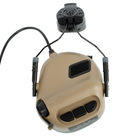 Активная гарнитура Earmor M32H Mod 3 с адаптером на рельсы шлема 2000000114408 - изображение 4