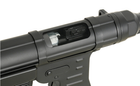 Пістолет-пулемет MP007 (MP 40) FULL METAL — BLACK [AIRSOFT GUN MANUFACTURER] (для страйкболу) - зображення 8