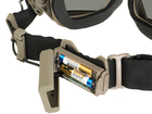 Защитные очки-маска тип Gogle mod.2 С вентилятором - Dark Earth [FMA] - изображение 6