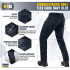 Штани Conquistador Gen I Flex M-Tac Синій 38 - зображення 5