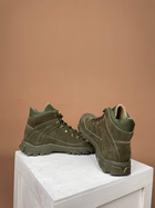 Тактичні черевики Побратим - 7, весна-літо на шнурівці, розмір 43, Оливковий - зображення 8