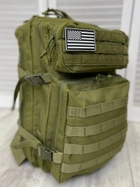 Тактический штурмовой рюкзак oliva U.S.A 45 LUX 5-3!+ - изображение 1