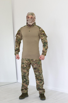 Костюм тактичний кофта+брюки з наколінниками та налокітниками TG-Protect Польща , Мультикам, XXL - зображення 3