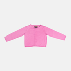 Sweter rozpinany dla dziewczynki OVS 1824212 110 cm Różowy (8056781617205) - obraz 1