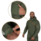Куртка тактична демісезонна чоловіча для силових структур Stalker SoftShell Олива (7225), XL (OPT-34521) - зображення 4