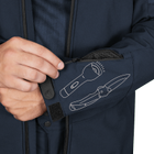 Куртка тактическая демисезонная мужская для силовых структур Phantom System Темно-синяя (7292), M (OPT-35991) - изображение 6