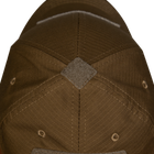 Бейсболка тактична формена кепка для силових структур CM Tactic Twill 50/50 Койот (7354) (OPT-5221) - зображення 5