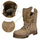 Берцы тактические зимние высокие утепленные ботинки для силовых структур Raptor Койот (6617), 45 (OPT-31601) - изображение 4