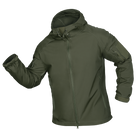 Куртка тактична демісезонна чоловіча для силових структур Stalker SoftShell Олива (7225), S (OPT-34521) - зображення 1