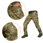 Штаны тактические демисезонные износостойкие для силовых структур SoftShell Vent Пиксель (7380), XL (OPT-29601) - изображение 4