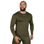 Лонгслив тактический эластичный футболка с длинным рукавом для силовых структур Олива Ukraine (7342), S (OPT-7901) - изображение 2