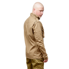 Куртка тактическая износостойкая облегченная для силовых структур Urban Brotherhood М65 R2D2 койот 50 (SK-NBH-U-JM65R2-K-44-170S) - изображение 3