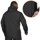 Куртка тактическая демисезонная мужская для силовых структур Stalker SoftShell Черная (7226), XL (OPT-34521) - изображение 3