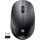 Мишка Defender Auris MB-027 Silent Wireless Black (52027)