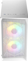 Obudowa komputerowa Logic Concept Atos Mesh+Glass ARGB fans 3x120 mm White (AM-ATOS-20-0000000-0002) - obraz 6