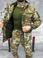 Тактический зимний теплый военный комплект GRD-17 ( Куртка + Штаны ), Камуфляж: Мультикам, Размер: S - изображение 6