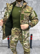 Тактический зимний теплый военный комплект GRD-17 ( Куртка + Штаны ), Камуфляж: Мультикам, Размер: XXXXXL - изображение 6
