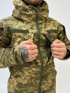 Тактичний зимовий теплий військовий комплект OH/13 ( Куртка + Штани ), Камуфляж: Піксель ЗСУ, Розмір: M - зображення 4