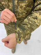 Тактический зимний теплый военный комплект OH/13 ( Куртка + Штаны ), Камуфляж: Пиксель ВСУ, Размер: XL - изображение 6